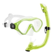 U.S. Divers Manta Kids Snorkel Combo Green