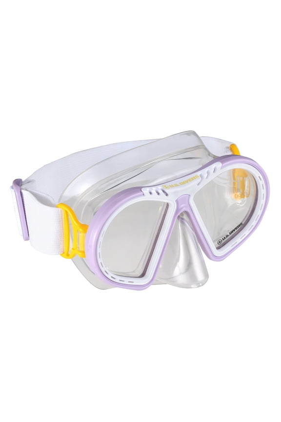 Toucan Junior Snorkel Mask (White & Purple)