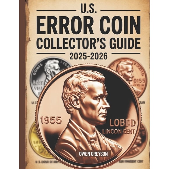 U.S. Error Coin Collector's Guide 2025-2026: Proven Techniques to Identify, Authenticate, and Profit from Rare Mint, (Paperback)