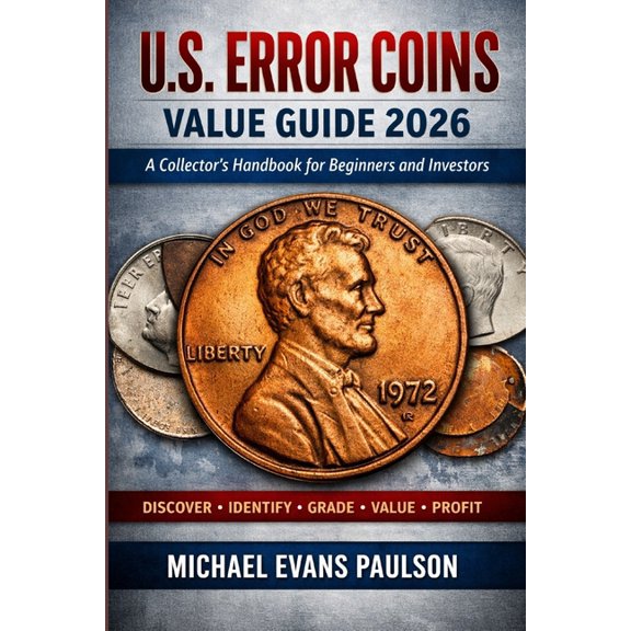 U.S. Error Coins Value Guide 2026: A Collector's Handbook for Beginners and Investors, (Paperback)