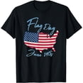 thumbnail image 1 of U.S. Flag Day t-shirt Orange Shirts, 1 of 4