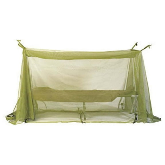 U.S. G.I. Field Insect Protection Net - Military Mosquito Net for Sleeping - 68x200 Inch - Genuine Surplus - Camping, Outdoors, Bug Protection Green