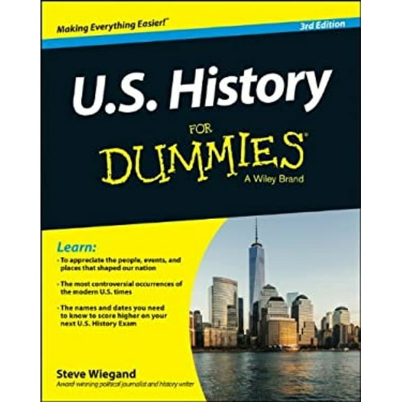 Pre-Owned U.S. History for Dummies (Paperback) 1118888987 9781118888988