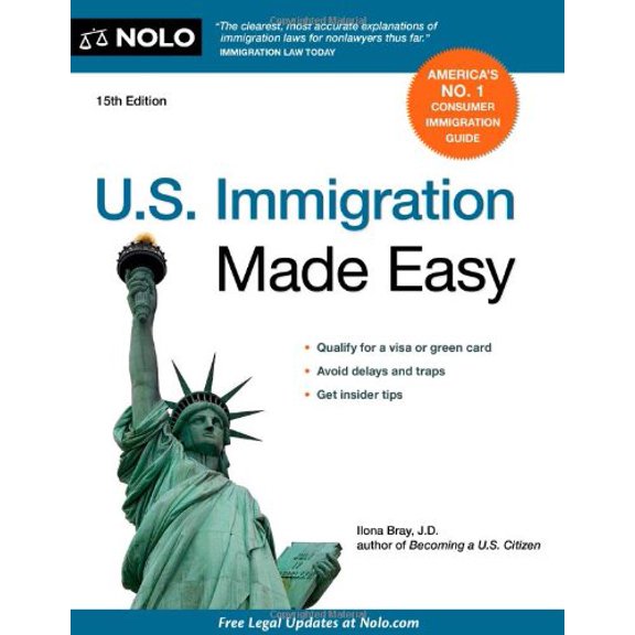 Pre-Owned U.S. Immigration Made Easy (Paperback) 1413312071 9781413312072