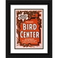 thumbnail image 1 of U.S. Lithograph Co. 11x14 Black Ornate Wood Framed Double Matted Museum Art Print Titled: Bird Center (1904), 1 of 5
