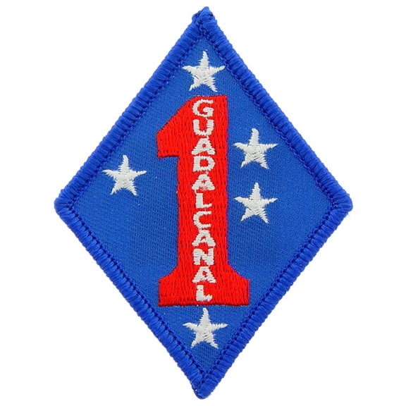 Eagle Emblems PM0055 Patch - USMC, 1st Division - 3.5 in.