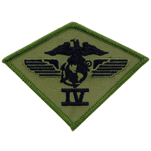 Eagle Emblems PM0877 Patch - USMC, 4th Airwing - 3.75 in.