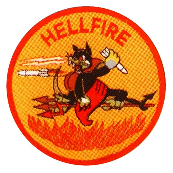 U.S.M.C. Hellfire Patch 3"