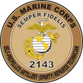 thumbnail image 1 of U.S.M.C. MOS 2143 Self-Propelled Artillery (SPARTY) Repairer Technician Decal 3.8" - Desert Tan, 1 of 1