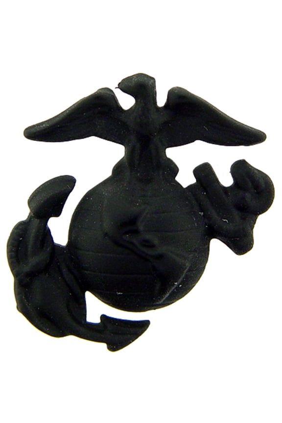 U.S. MARINES, USMC Emblem B3 Left Collar-Subdued - Original Artwork, Enamel Lapel Pin - 1"