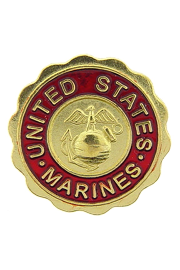 U.S. MARINES, USMC LOGO MARINES - Original Artwork, Expertly Designed PIN - 0.75"
