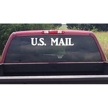 U.S. Mail *I080* 3.2" x 18" Sticker decal mail carrier mailman post office