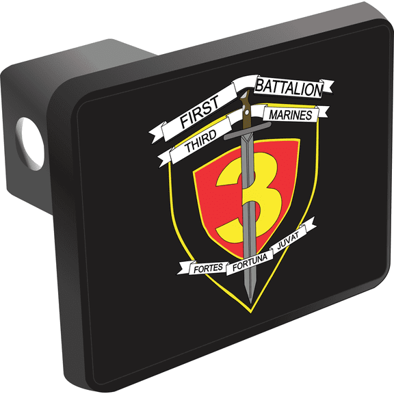 U.S. Marine Corps 1st Battalion 3rd Marines Hitch Cover