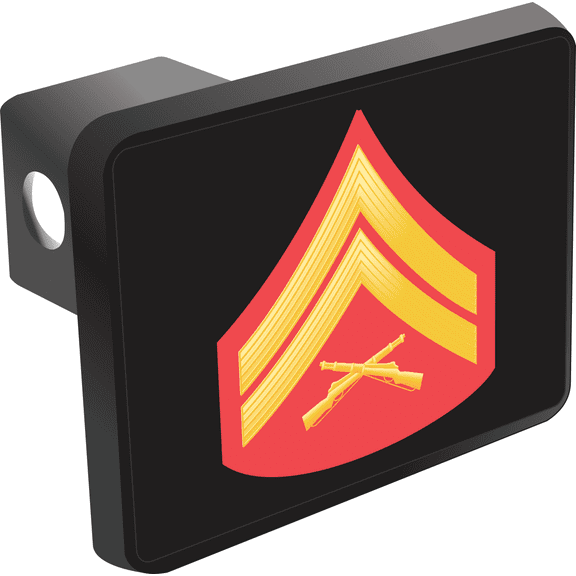 U.S. Marine Corps Corporal Red / Gold Hitch Cover