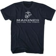 thumbnail image 1 of U.S. Marine Corps Logo Navy Adult T-Shirt, 1 of 2