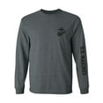 thumbnail image 1 of U.S. Marines Black Sleeve Print Adult Long Sleeve T-shirt, 1 of 3