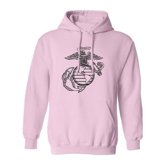 U.S. Marines "Eagle, Globe and Anchor" Adult Hooded Sweatshirt