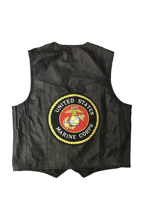 U.S. Marines Leather Vest