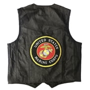 U.S. Marines Leather Vest