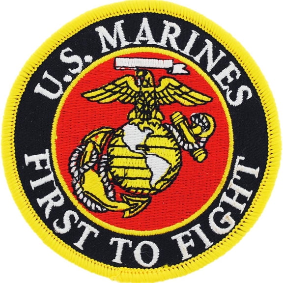 U.S. Marines Mess with The Best Patch Brown 3"