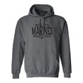 thumbnail image 1 of U.S. Marines Semper Fidelis Adult Hooded Sweatshirt, 1 of 3