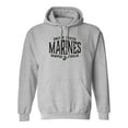 thumbnail image 1 of U.S. Marines Semper Fidelis Adult Hooded Sweatshirt, 1 of 3