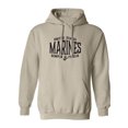thumbnail image 1 of U.S. Marines Semper Fidelis Adult Hooded Sweatshirt, 1 of 3