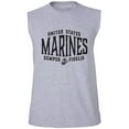 thumbnail image 1 of U.S. Marines Semper Fidelis Adult Sleeveless Tee, 1 of 4