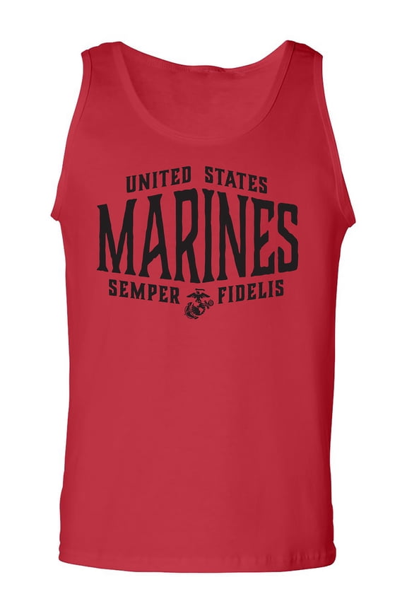 U.S. Marines Semper Fidelis Adult Tank Top