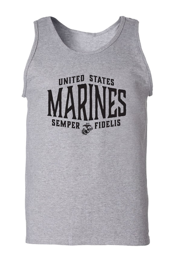 U.S. Marines Semper Fidelis Adult Tank Top