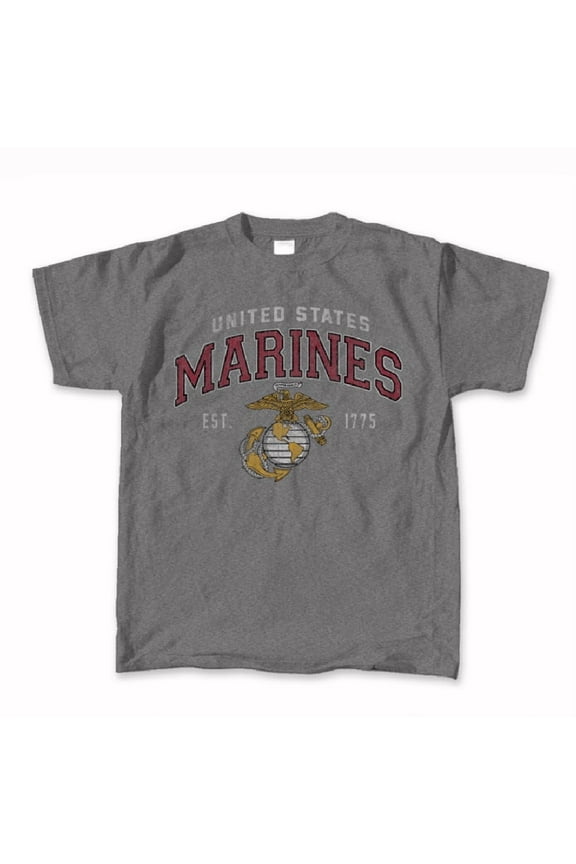 USMC Vintage Logo Short Sleeve T-Shirt