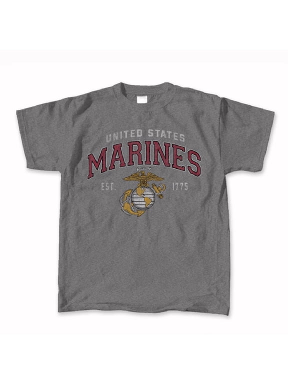 USMC Vintage Logo Short Sleeve T-Shirt