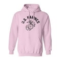 thumbnail image 1 of U.S. Marines Vintage Arch Black Ink Adult Hooded Sweatshirt, 1 of 3