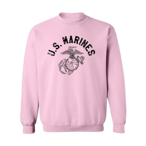 U.S. Marines Vintage Arch Black Ink Crewneck Sweatshirt