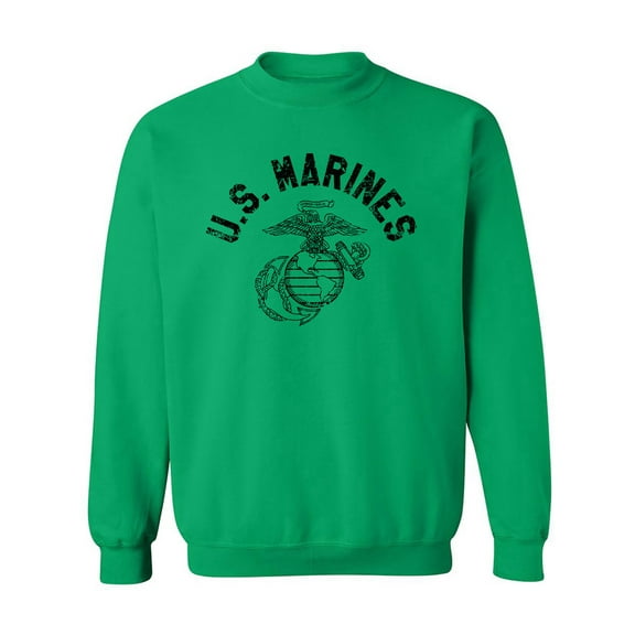 U.S. Marines Vintage Arch Black Ink Crewneck Sweatshirt