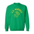 thumbnail image 1 of U.S. Marines Vintage Arch Gold Ink Crewneck Sweatshirt, 1 of 3