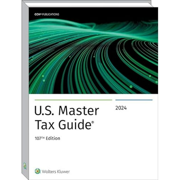 Pre-Owned U.S. Master Tax Guide 2024, 9780808058823, 0808058827, Paperback, 107 edition