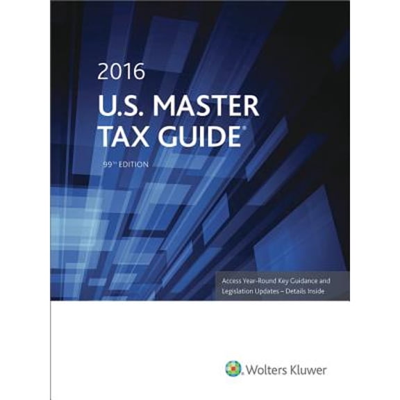Pre-Owned U.S. Master Tax Guide (Paperback) 0808042033 9780808042037