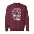 thumbnail image 1 of U.S Military Blood Sweat & Tears Veteran Unisex Crewneck Sweatshirt-Maroon-xxxl, 1 of 4