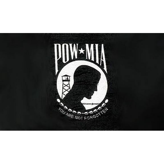 U.S. Military POW/MIA Single-Faced Flag