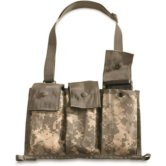 U.S. Military Surplus 6-mag Bandolier, New ACU