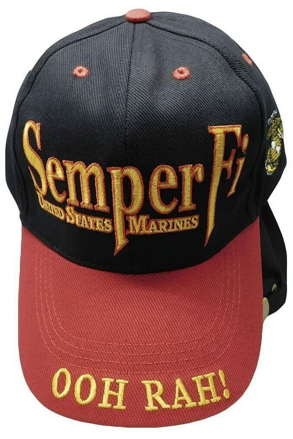 U.S Military USMC Semper Fi Embroidered Baseball Hat U.S Marines Licensed Cap
