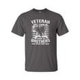 thumbnail image 1 of U.S Military Veteran Don't Thank Me Thank My Brothers  Unisex Short Sleeve T-shirt-Charcoal-4xl, 1 of 4