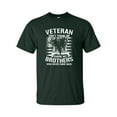 thumbnail image 1 of U.S Military Veteran Don't Thank Me Thank My Brothers  Unisex Short Sleeve T-shirt-Forest-large, 1 of 4