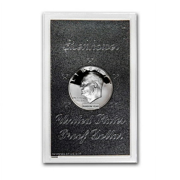 U.S. Mint 1971 1974 Silver Eisenhower Dollar Proof Bar