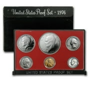1976 Proof Set - U.S. Mint 6-Coin Set - Bicentennial Quarter, Half & Ike