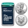 thumbnail image 1 of 2020 1 oz American Silver Eagles (20-Coin MintDirect® Tube), 1 of 4