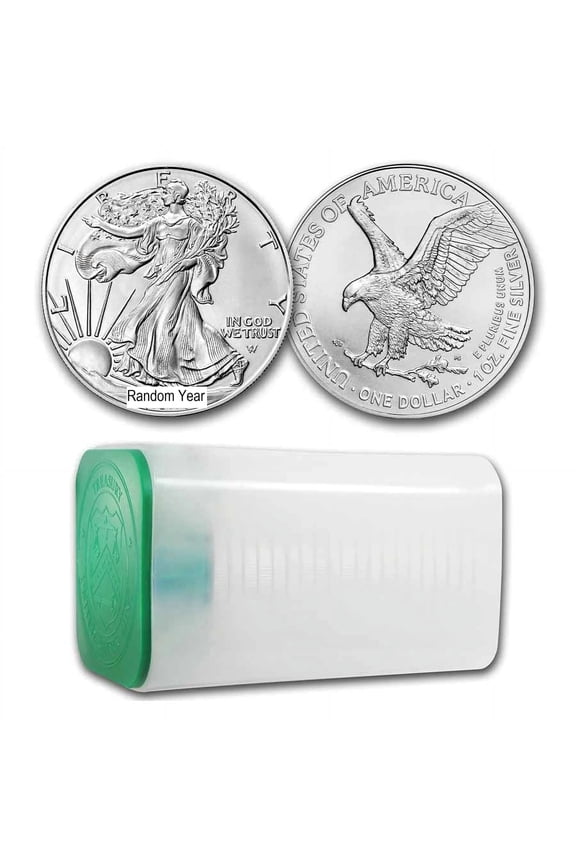 1 oz  Silver Tube of 20  U.S. Mint American Eagle Silver Coins 0.999