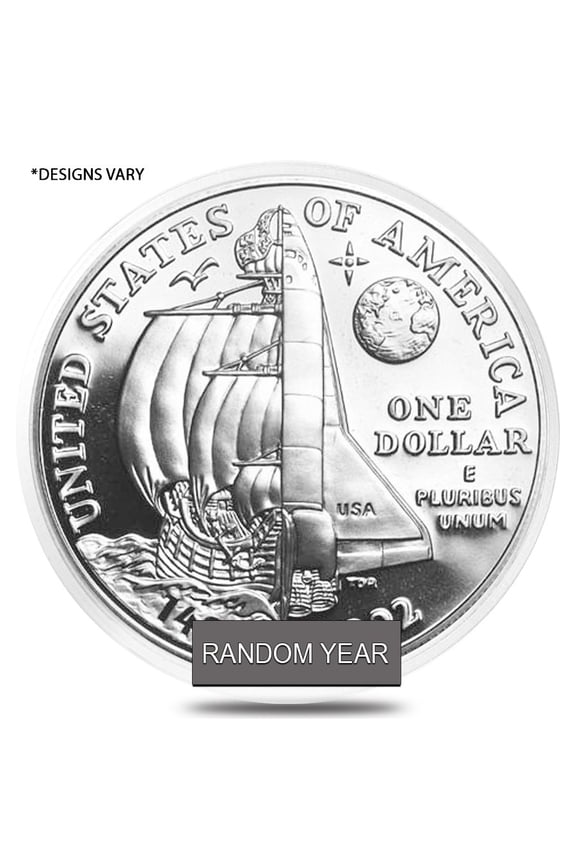 Silver $1 Commemorative Coin BU/Proof ASW .7734 oz
