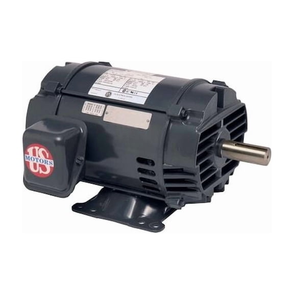 Three-Phase Motor, 1 1/2 HP, 145T Frame, 230/460V AC Voltage, 1,750 Nameplate RPM